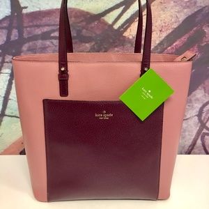 Kate Spade Sadie Tote NWT Grand Street Leather